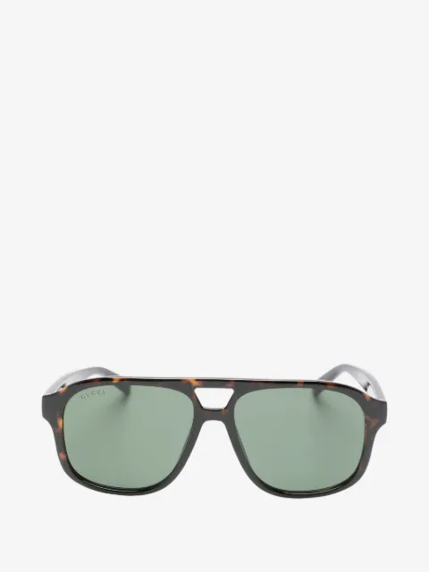 Gucci Eyewear Sonnenbrille in Schildpattoptik