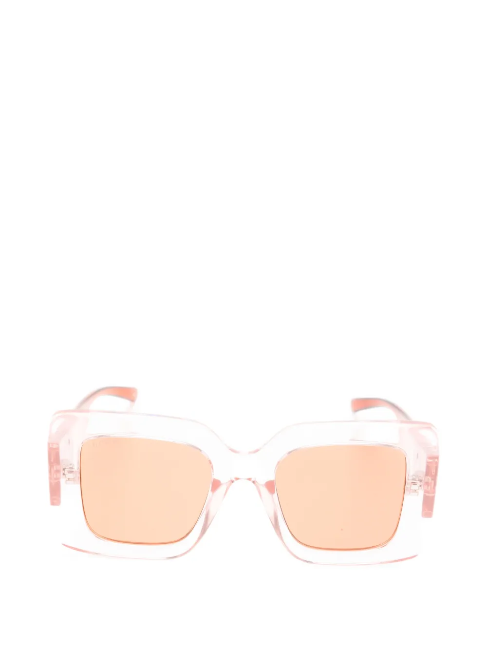 Gucci Eyewear Interlocking-G square-frame sunglasses - Rosa