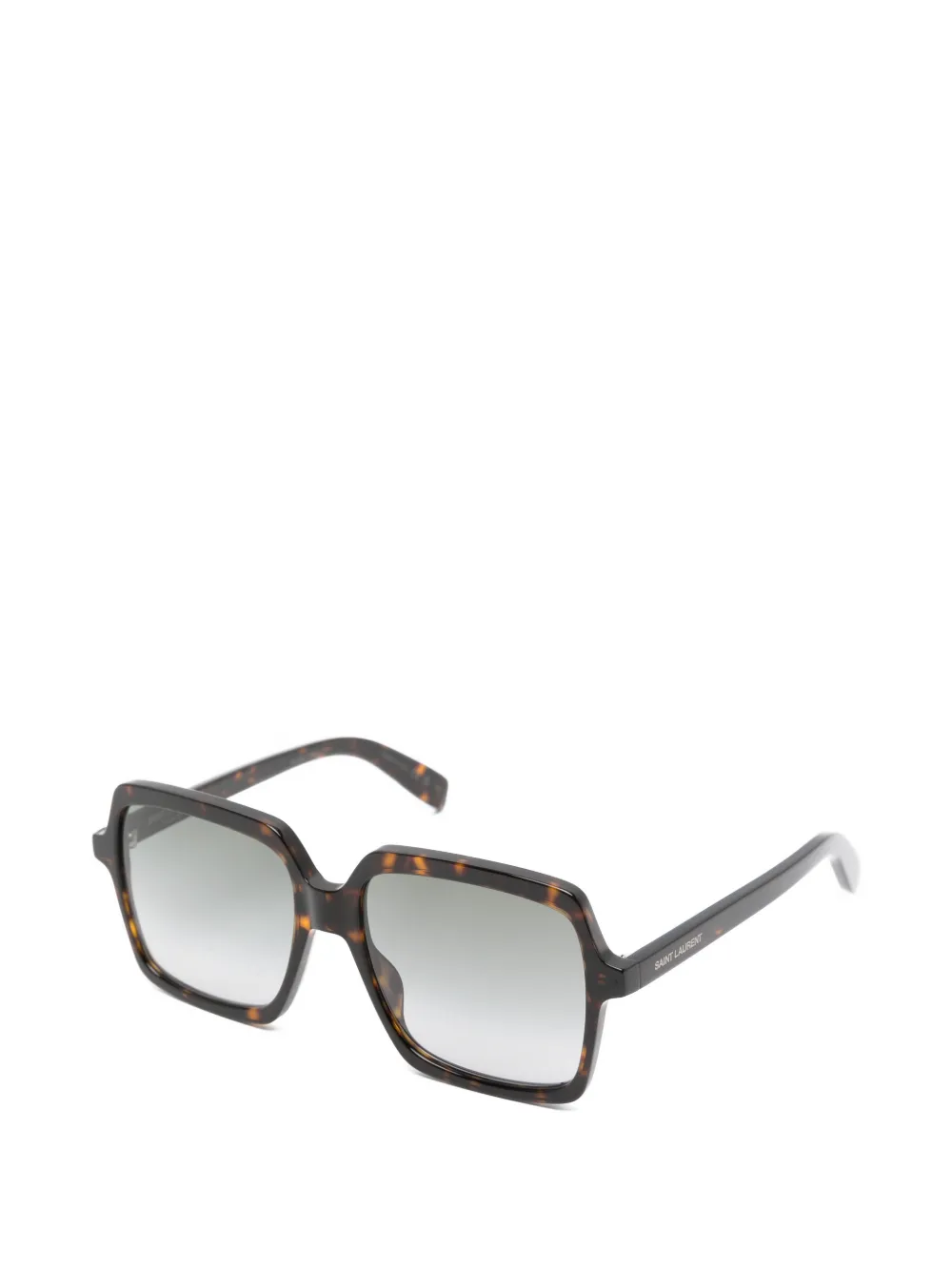 Saint Laurent Eyewear SL 174 zonnebril met vierkant montuur Bruin
