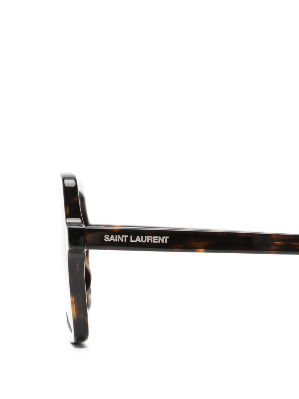 Saint Laurent Eyewear SL 174 zonnebril met vierkant montuur Bruin