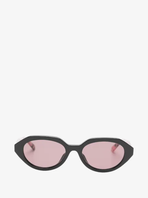 Gucci Eyewear lentes de sol con motivo Double G