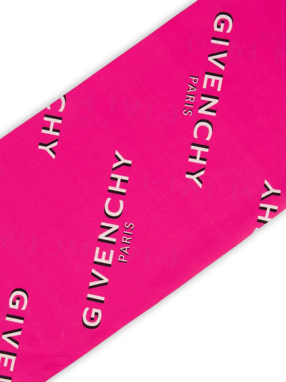 Givenchy Maxi Shadow bandeau sjaal met logoprint Roze