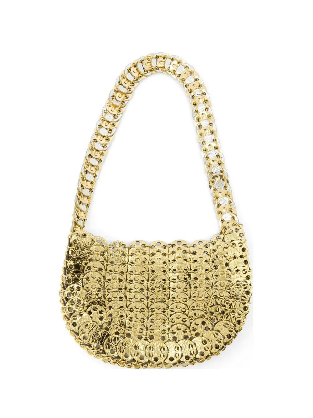 Rabanne Moon Flip reversible tote bag - Oro