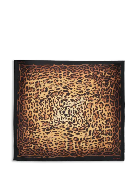 Givenchy leopard-print silk scarf