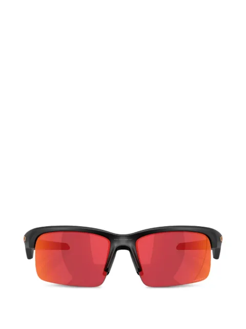 Oakley Thinlink half-rim rectangle-frame sunglasses