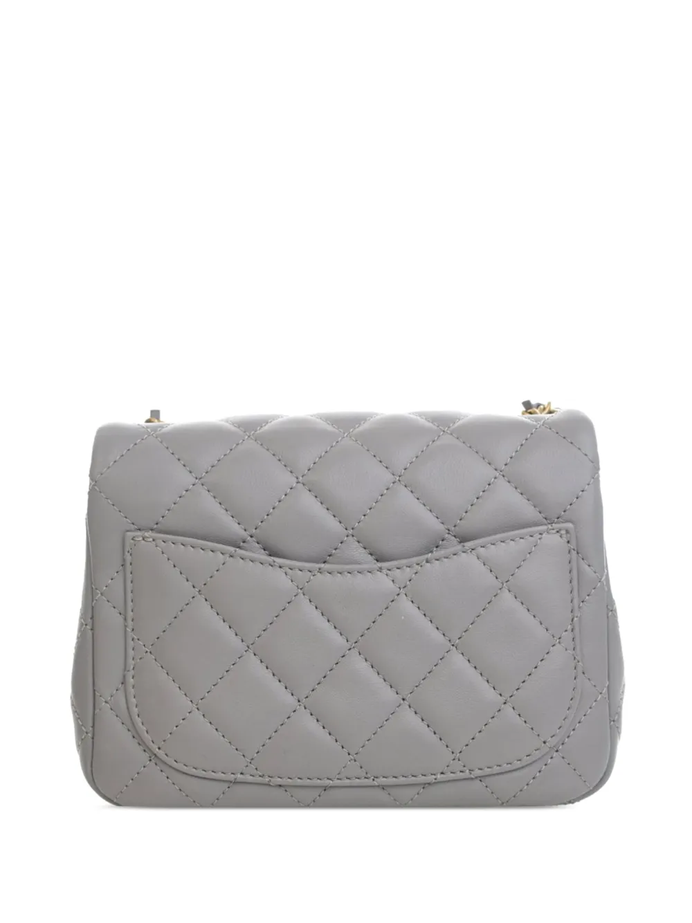 CHANEL Pre-Owned 2021-2026 ミニ スクエア クラシック ラムスキン