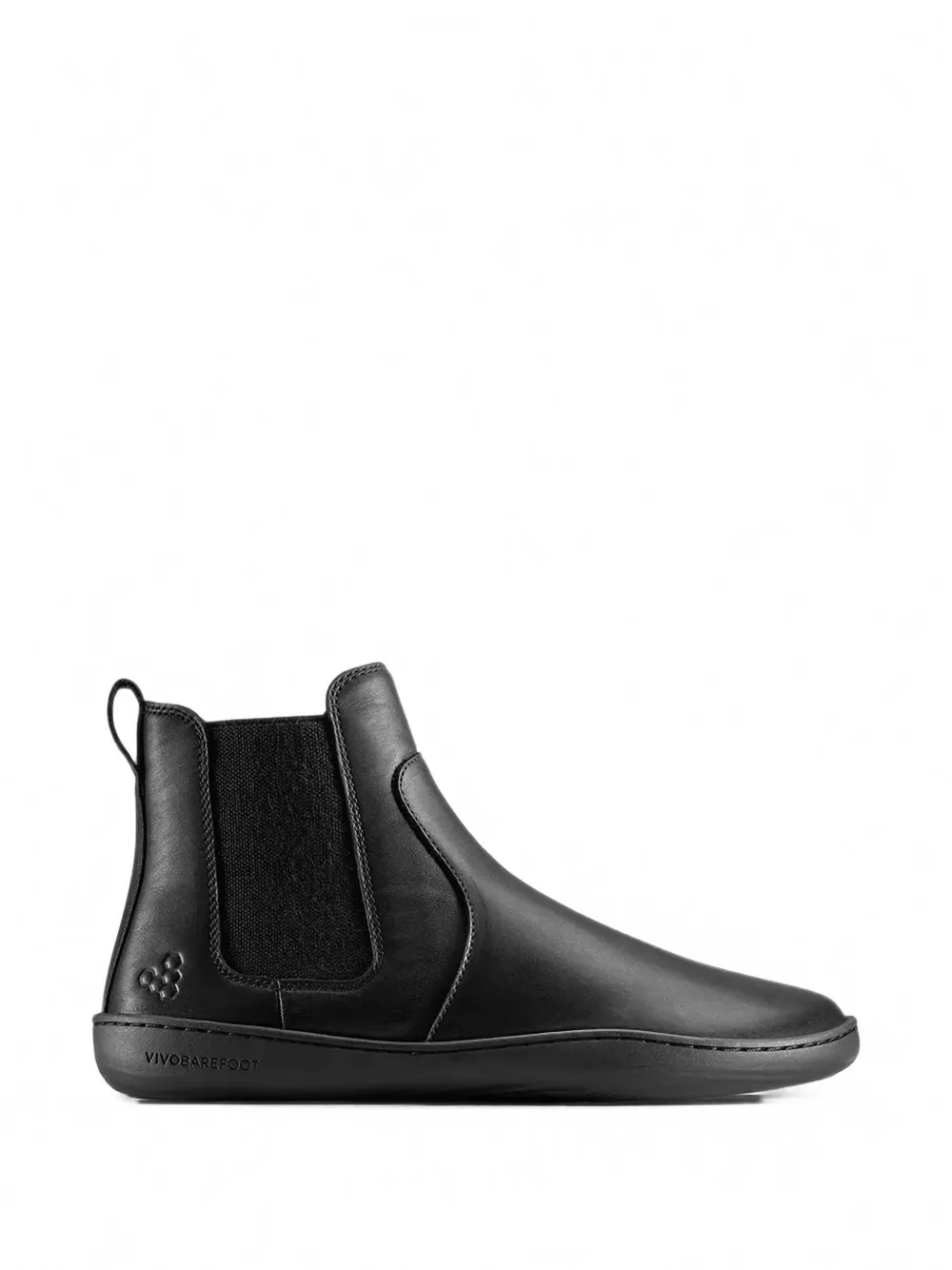 Vivobarefoot Sensus elasticated side-panel Chelsea boots - women - Calf Leather/Calf Leather/Rubber/Synthetic Rubber/silica/Cotton/Linen/Flax/Rub...
