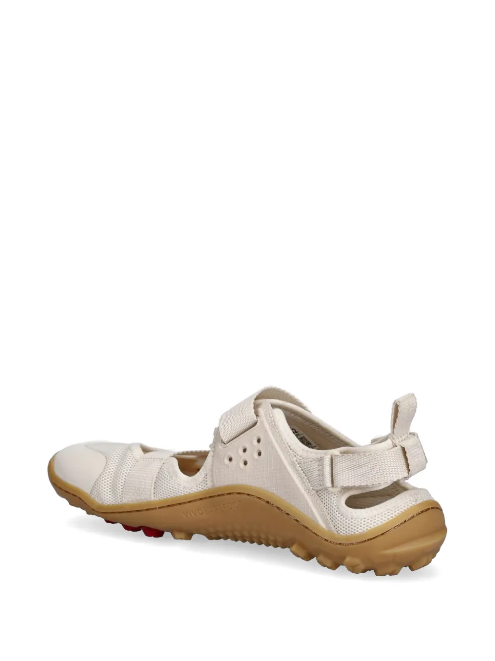 Vivobarefoot Tracker touch-strap mesh-panel sandals Beige