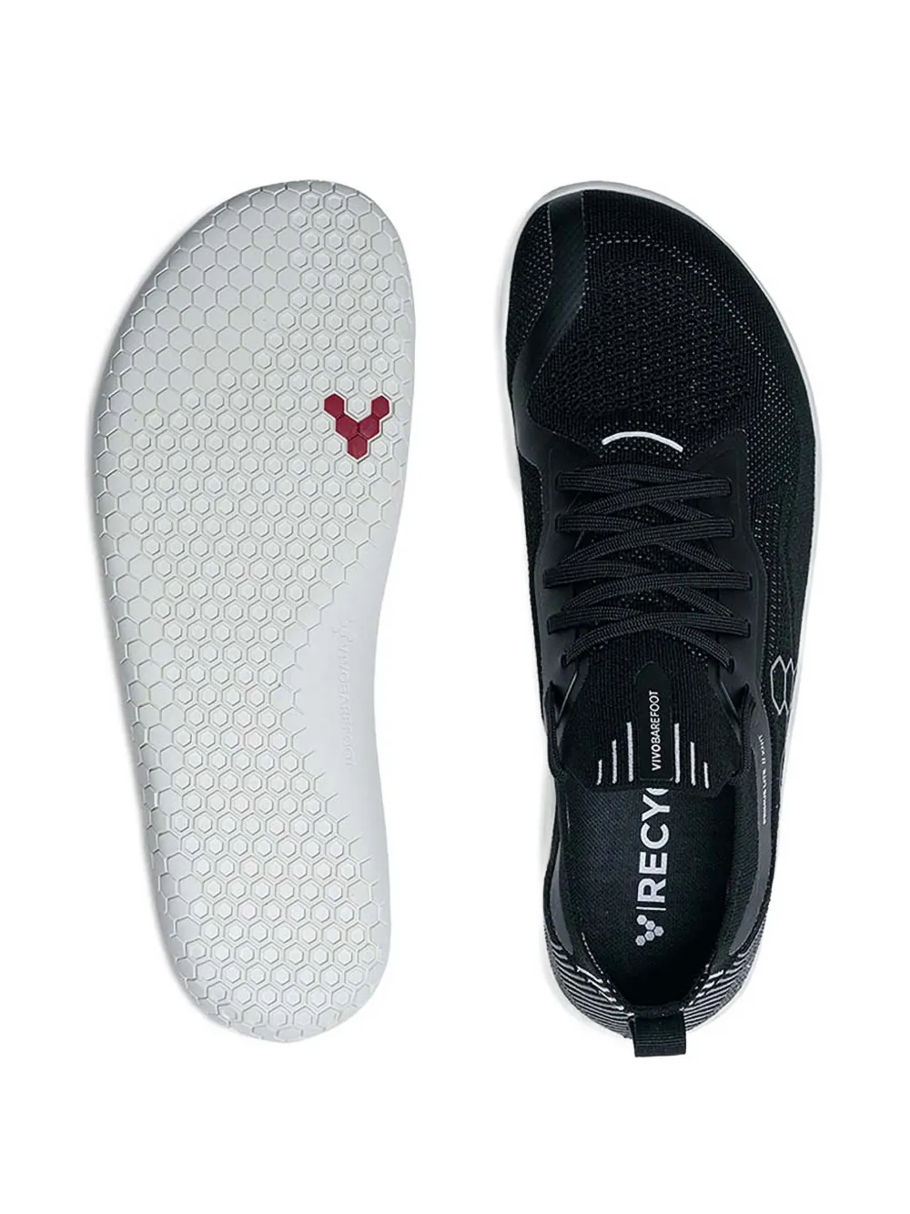 Vivobarefoot Primus Lite II knit sneakers Zwart