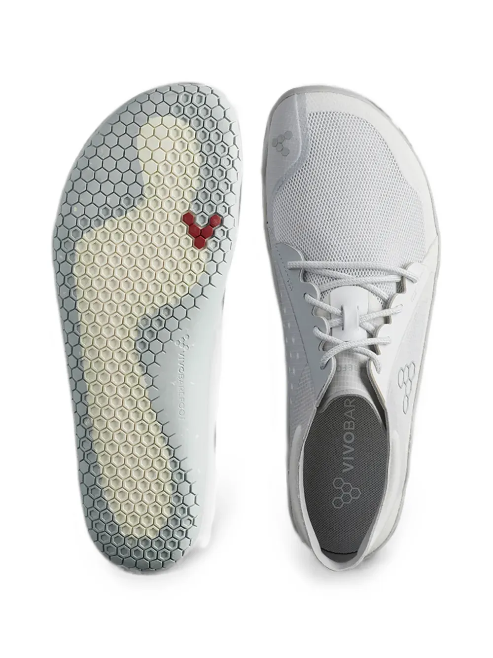 Vivobarefoot Primus Lite IV mesh panelled sneakers Wit