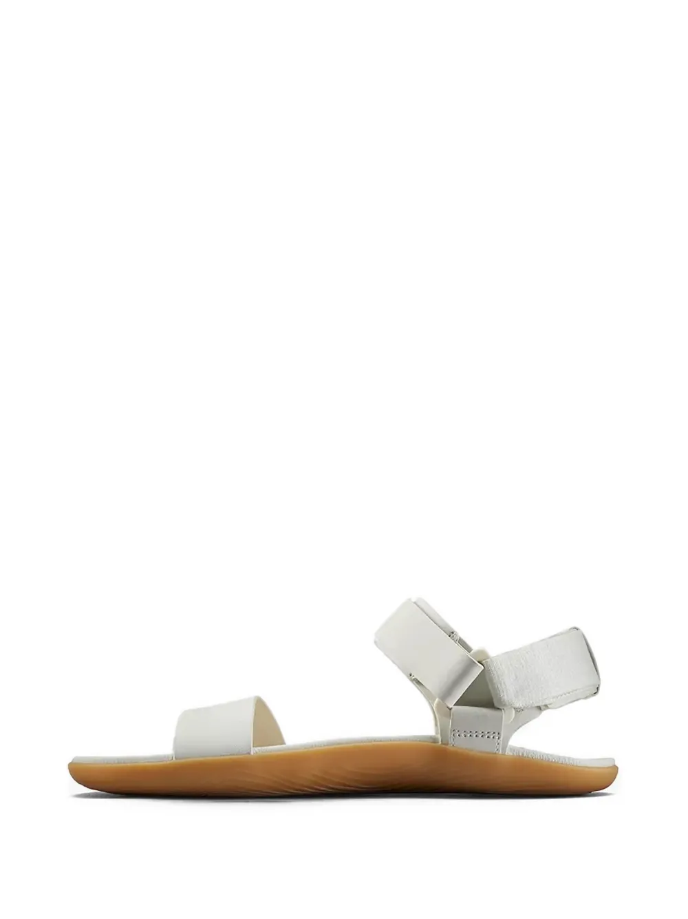 Vivobarefoot touch-strap leather sandals Grijs