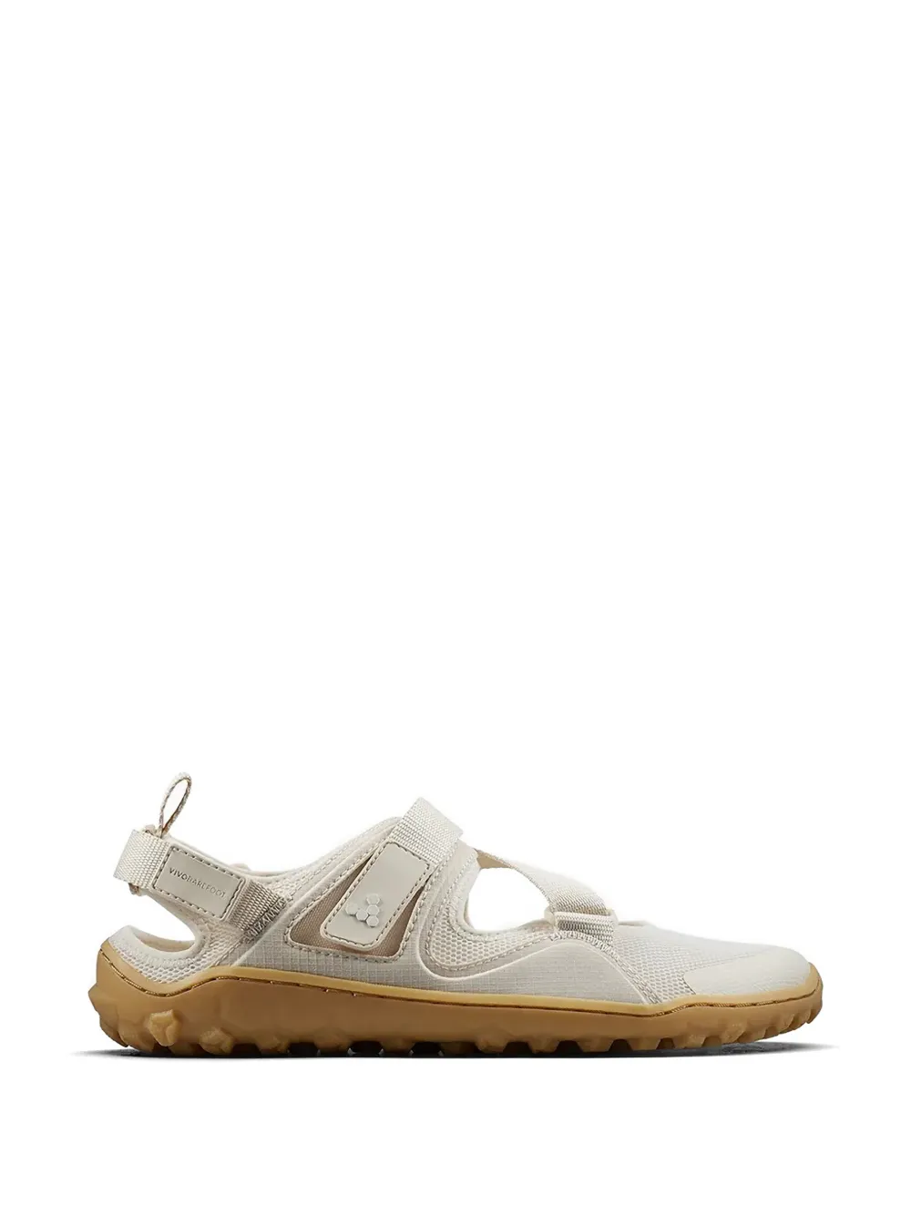 Vivobarefoot Tracker sandalen met klittenband en mesh Wit