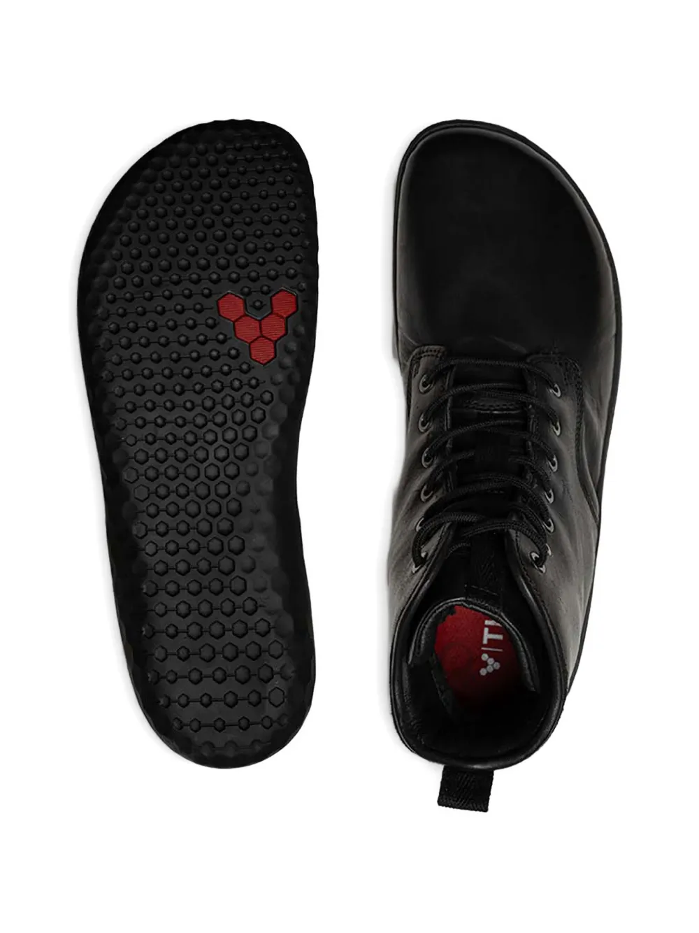 Vivobarefoot Scott IV lace-up boots Zwart