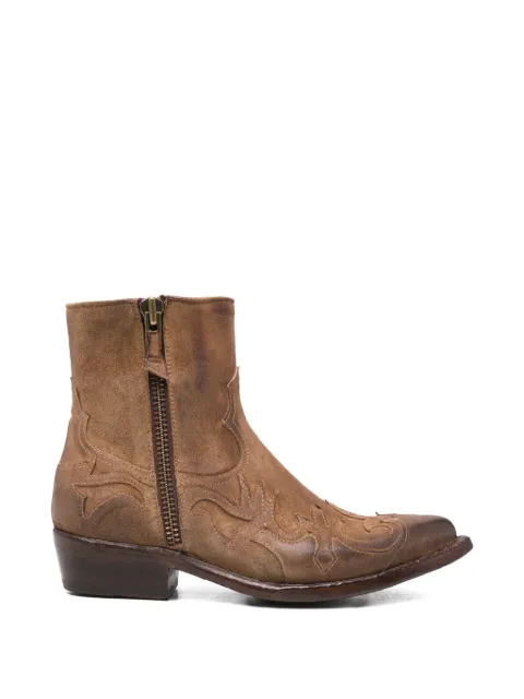 ERALDO embroidered western-style boots