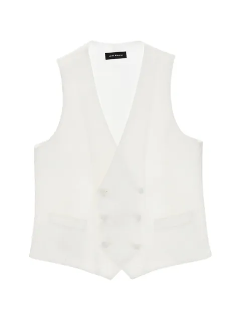 Luigi Bianchi double-breasted waistcoat