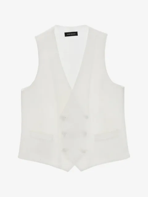 Luigi Bianchi double-breasted waistcoat