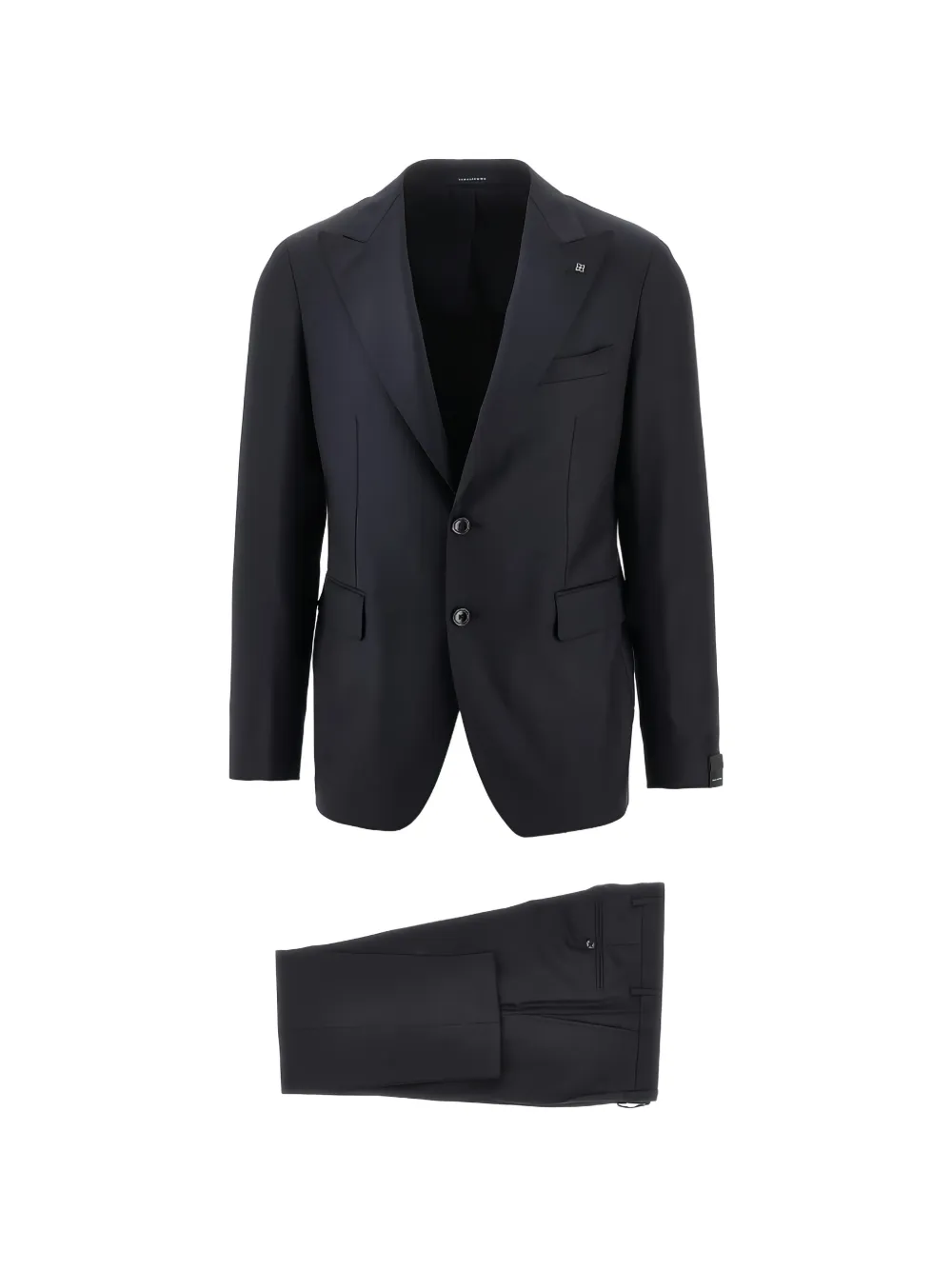 Tagliatore peak-lapel single-breasted suit - Blu