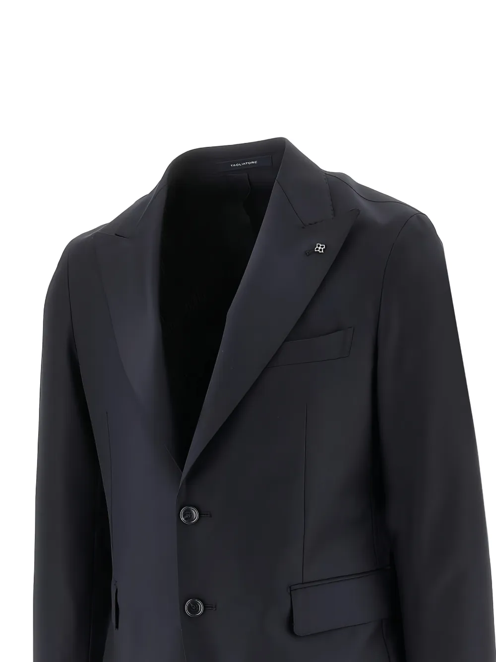 Tagliatore Pak met enkele rij knopen Blauw