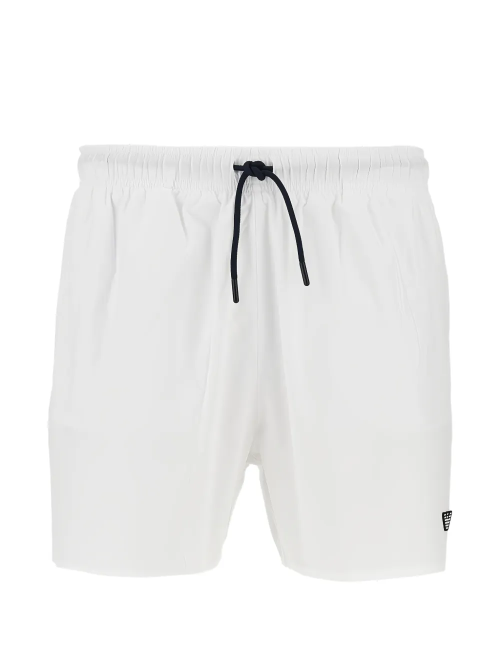 Emporio Armani logo-patch drawstring swim shorts