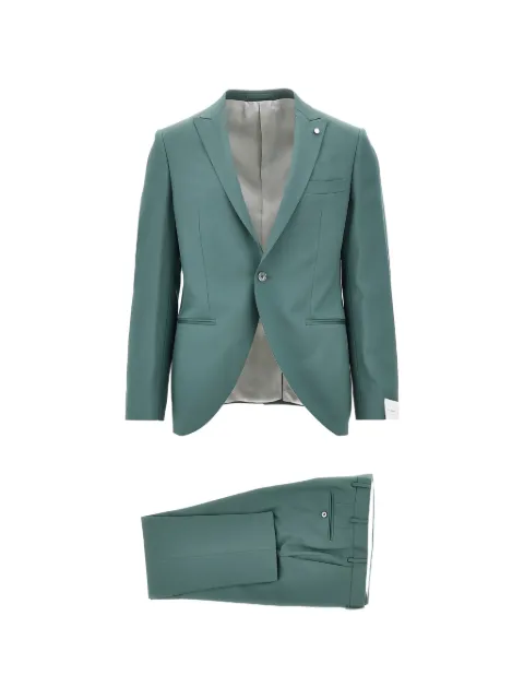 Luigi Bianchi single-breasted wool suit