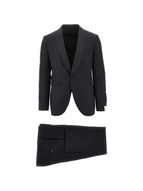 Luigi Bianchi shawl-lapel single-breasted wool suit