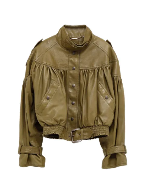 Chloé belted gathered jacket