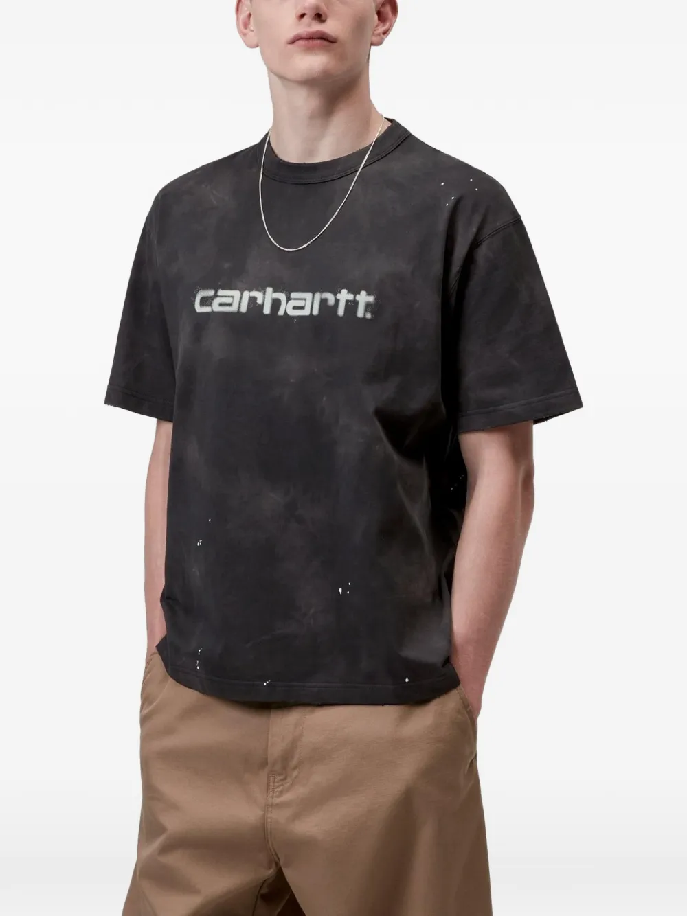 Carhartt WIP Painter T-shirt met ronde hals Zwart
