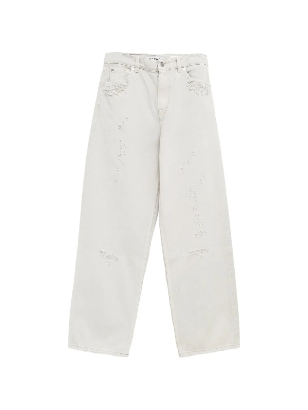 OUR LEGACY distressed wide-leg jeans