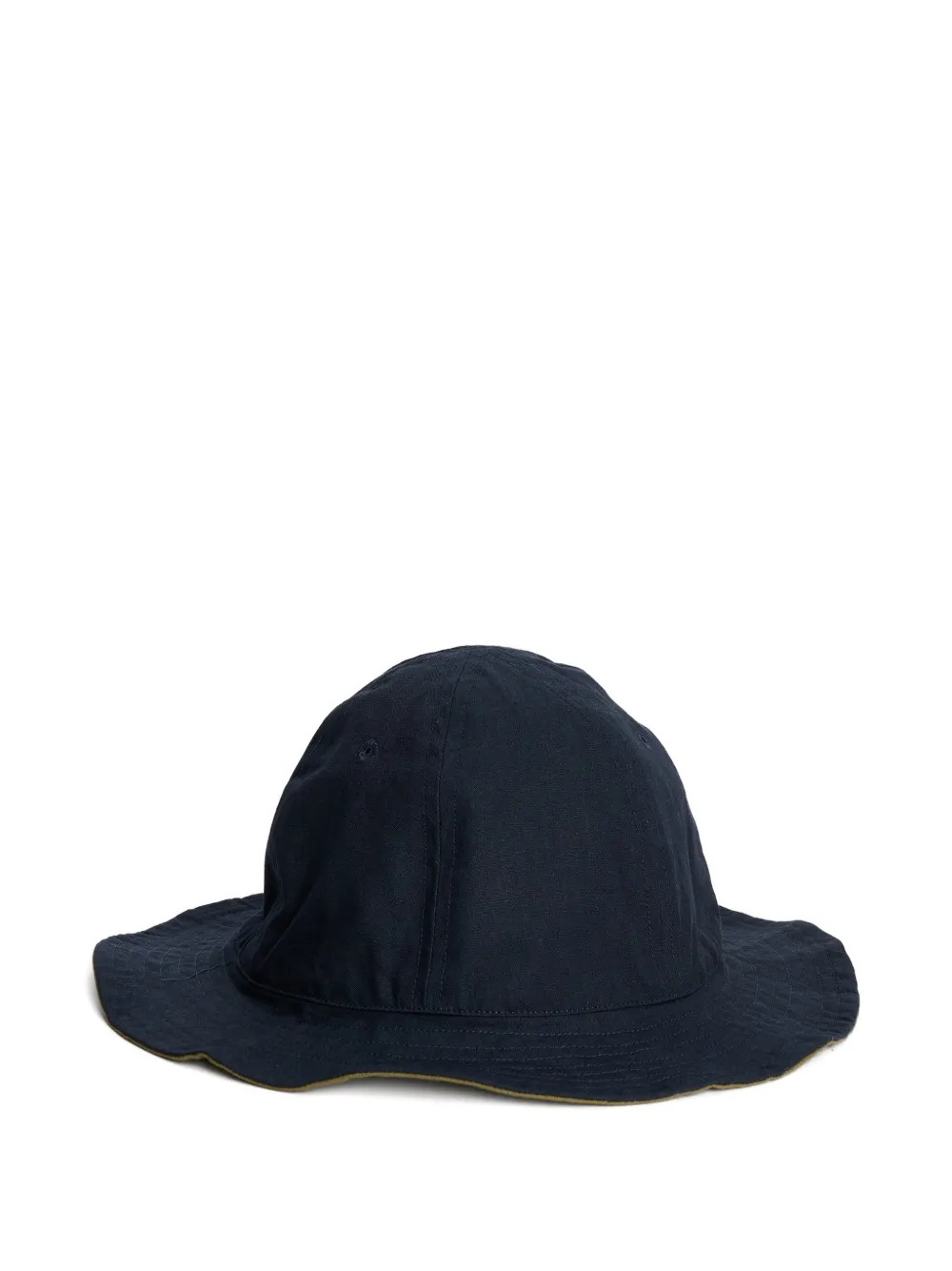Margaret Howell Mhl. reversible coarse-yarn bucket hat - Blu