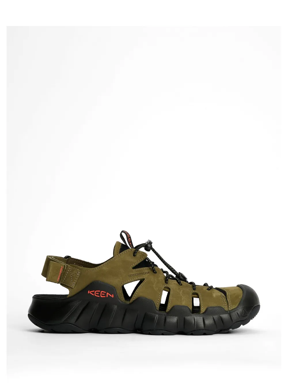KEEN FOOTWEAR Hyperport Fisherman leather sandals - Verde