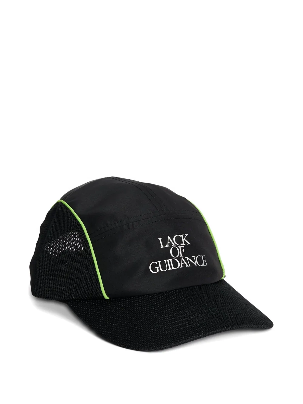 New Balance 5-panel logo-print cap - Nero