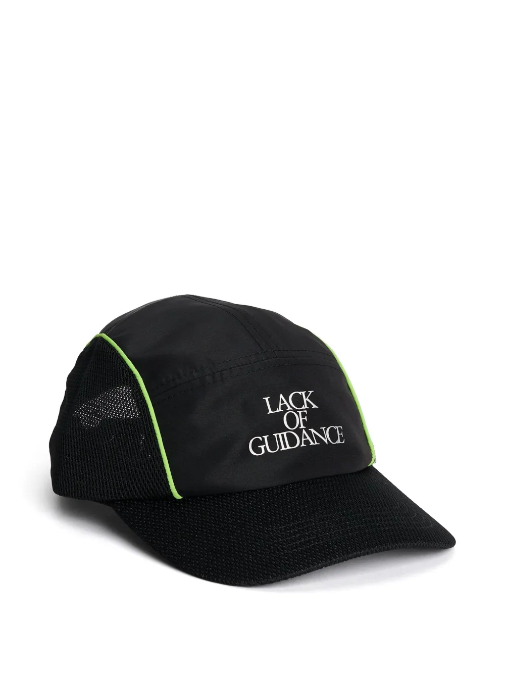 New Balance 5-panel logo-print cap - Nero