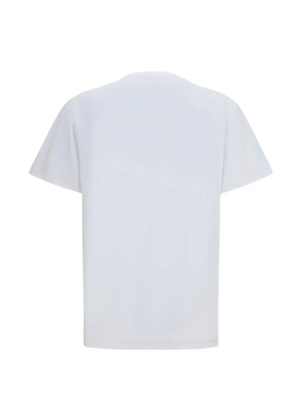 GANNI T-shirt met frambozen-print Wit