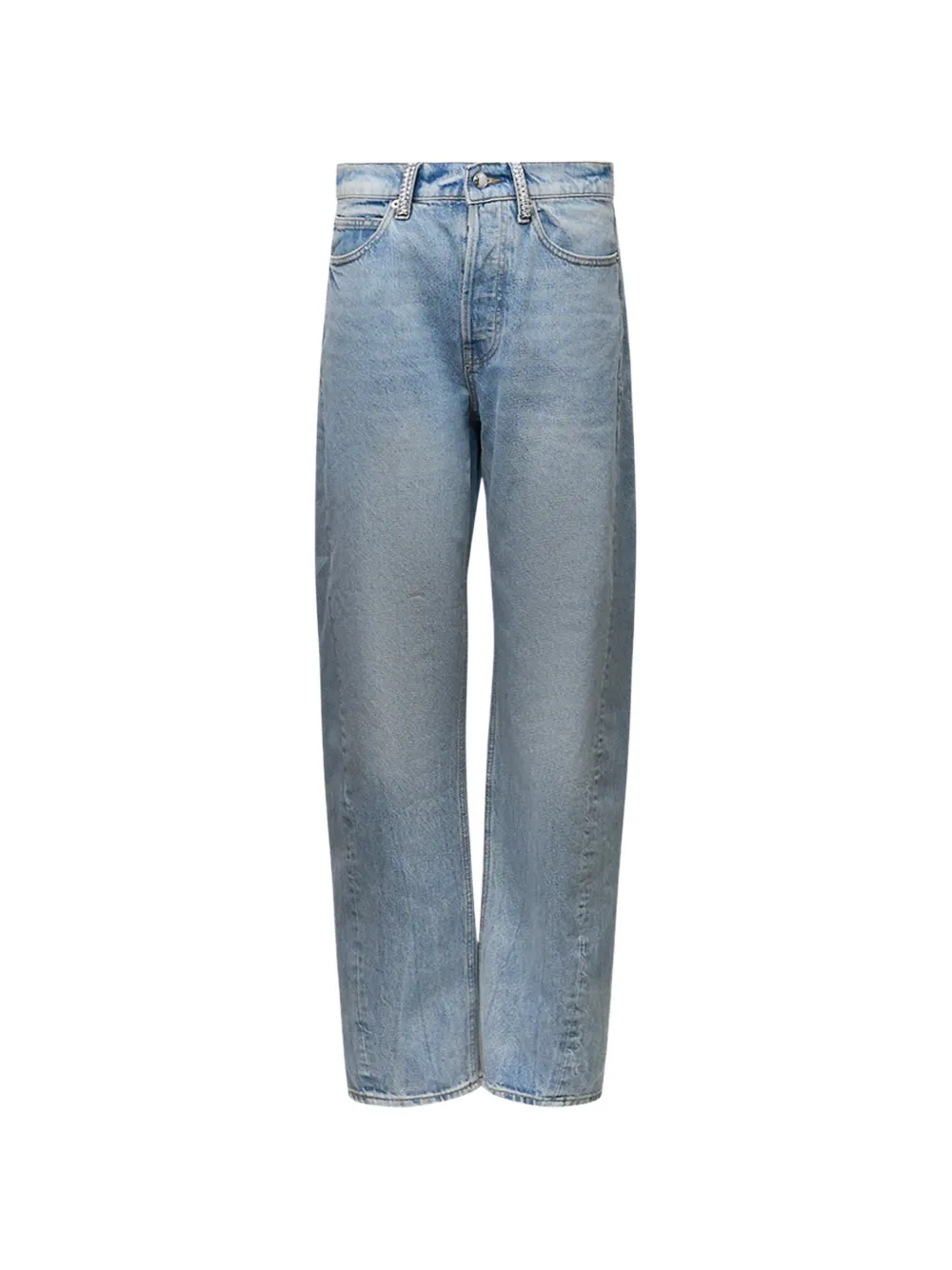 Alexander Wang Float crystal-embellished jeans - Blu