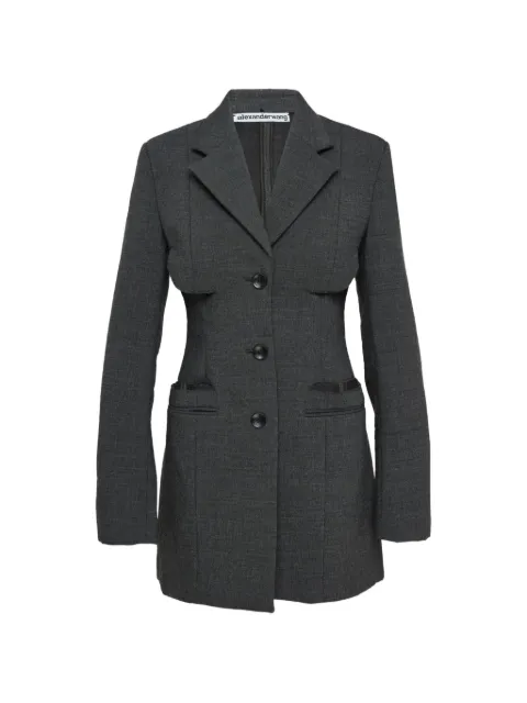 Alexander Wang blazer con botones y aberturas