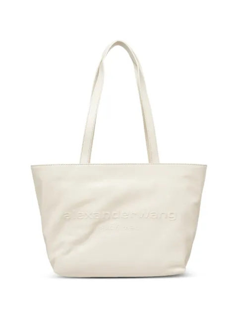 Alexander Wang medium embossed-logo tote bag