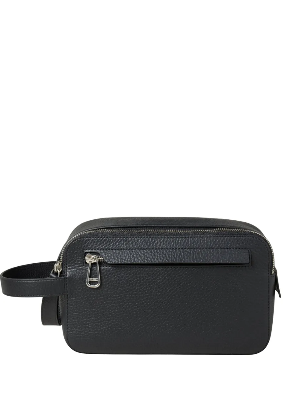 Mulberry double-zip leather wash bag - Schwarz