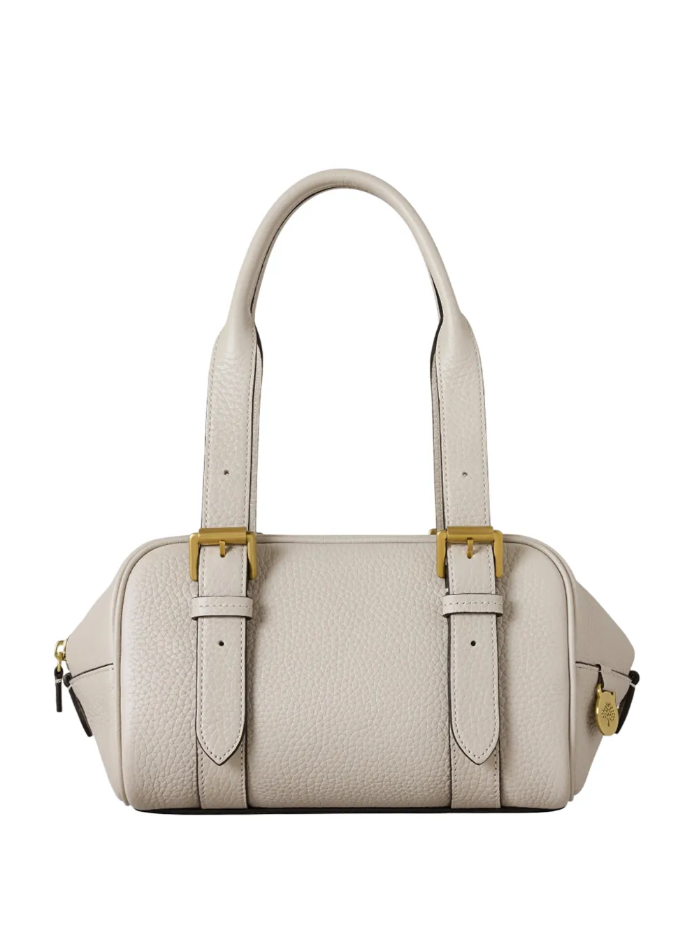 Mulberry Small Boston buckle-detail shoulder bag - Bianco