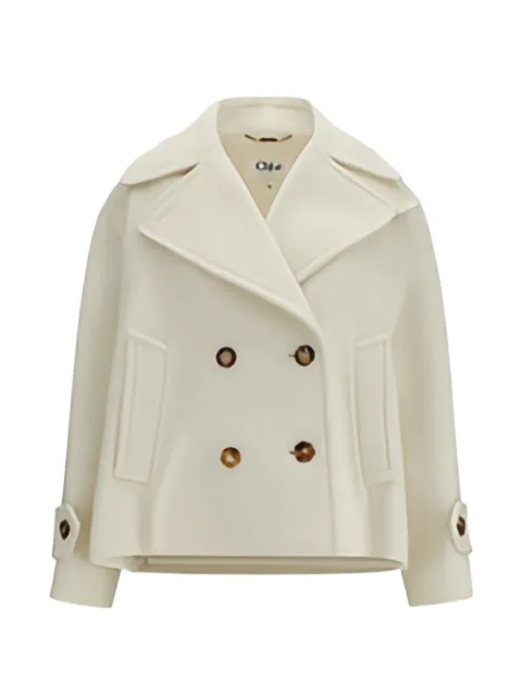 Chloé double-breasted wool-blend jacket