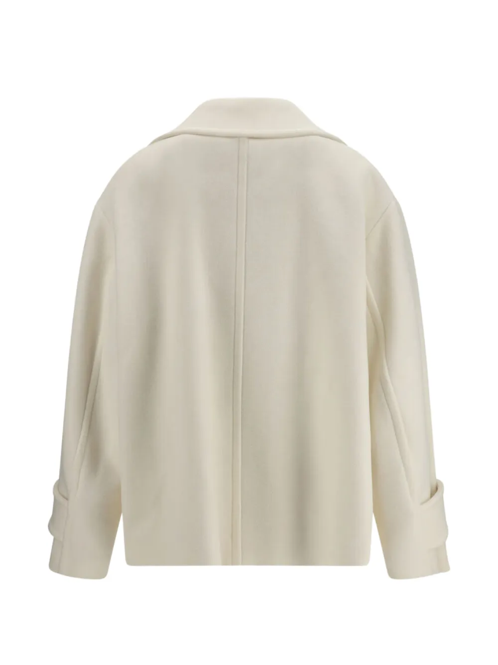 Chloé Double-breasted Wool-blend Jacket in Neutrals, view 2