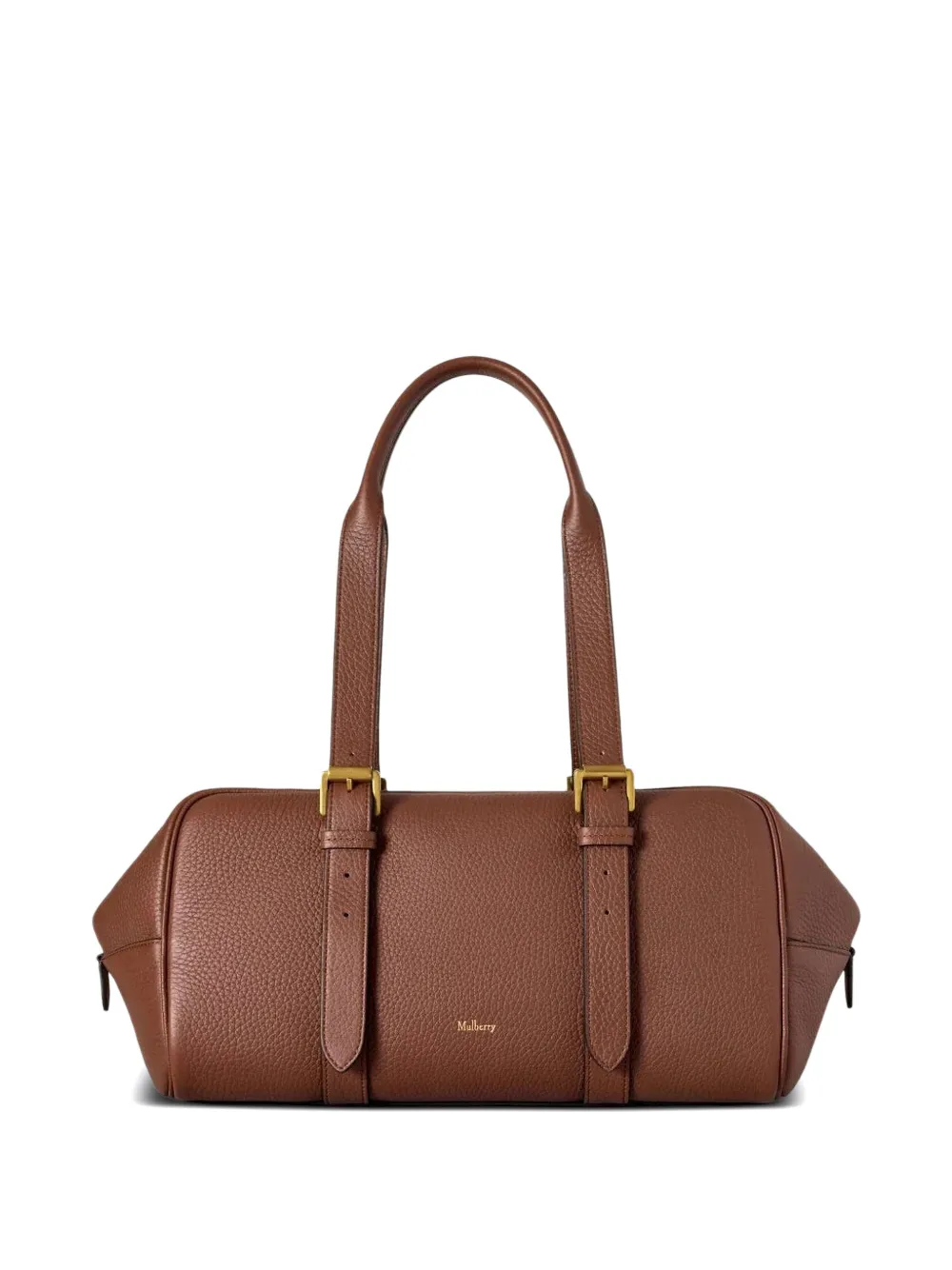 Mulberry Boston buckle-strap tote bag - Marrone