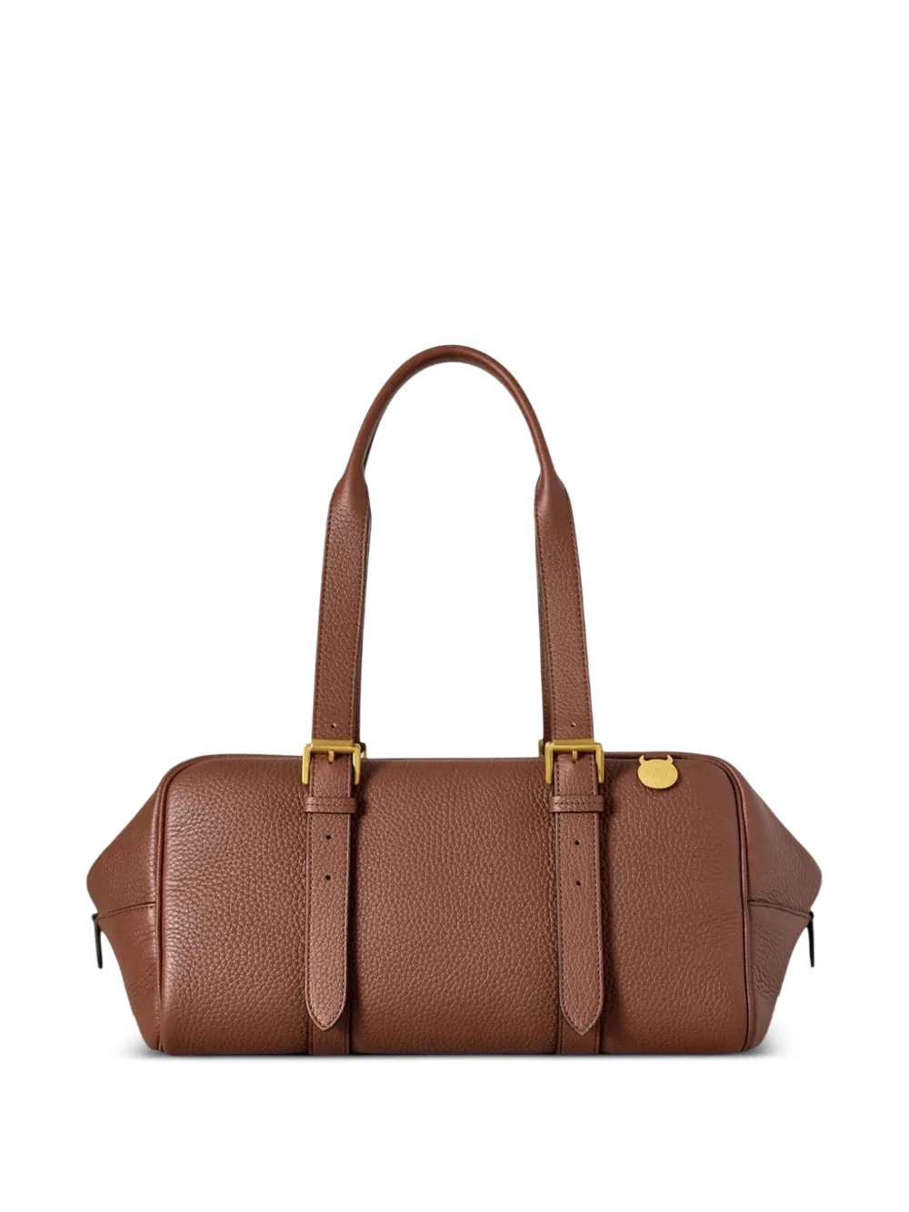 Mulberry Boston shopper met gespbandje Bruin