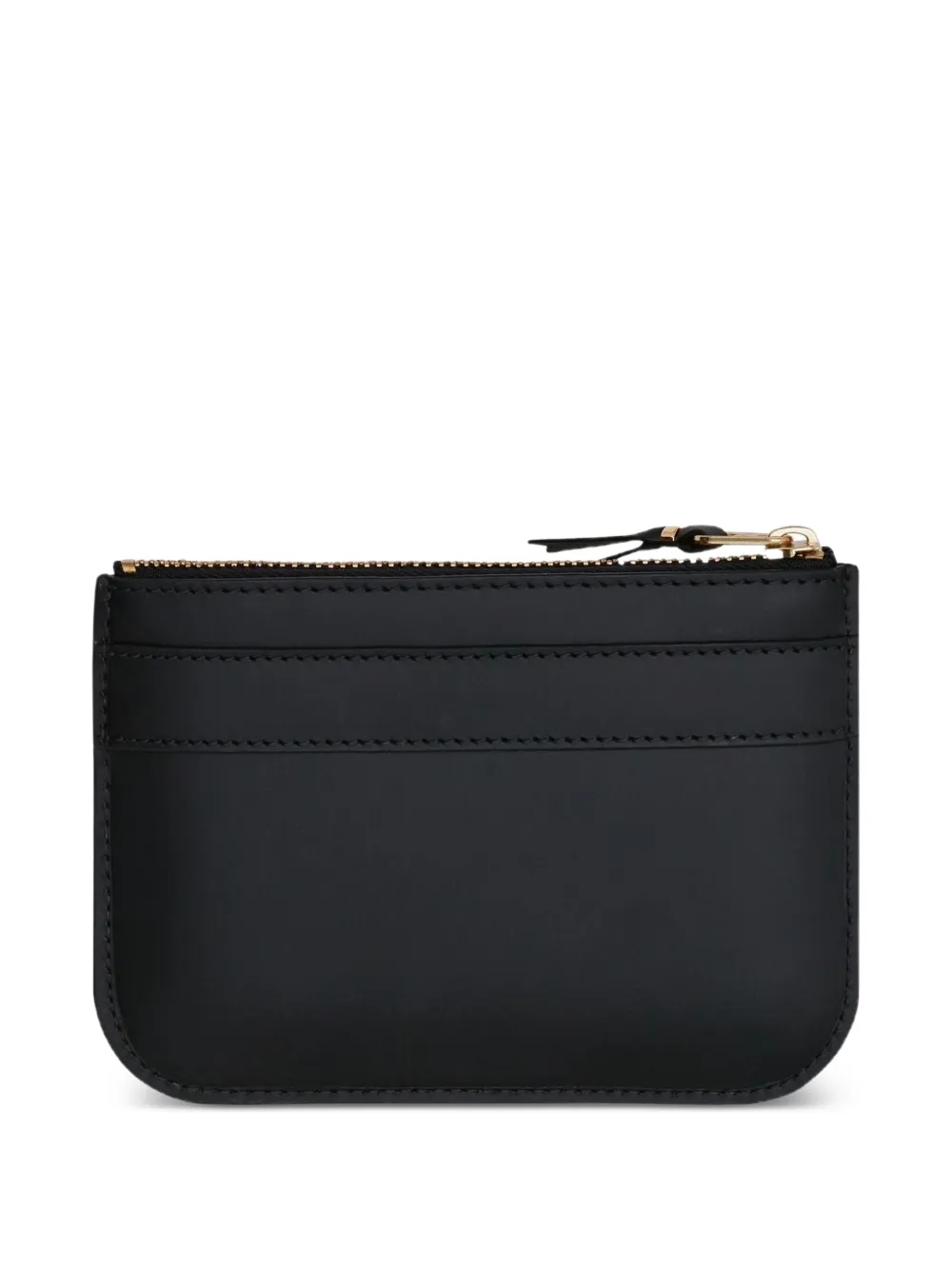 Comme Des Garçons Wallet Big Bow leren portemonnee Zwart