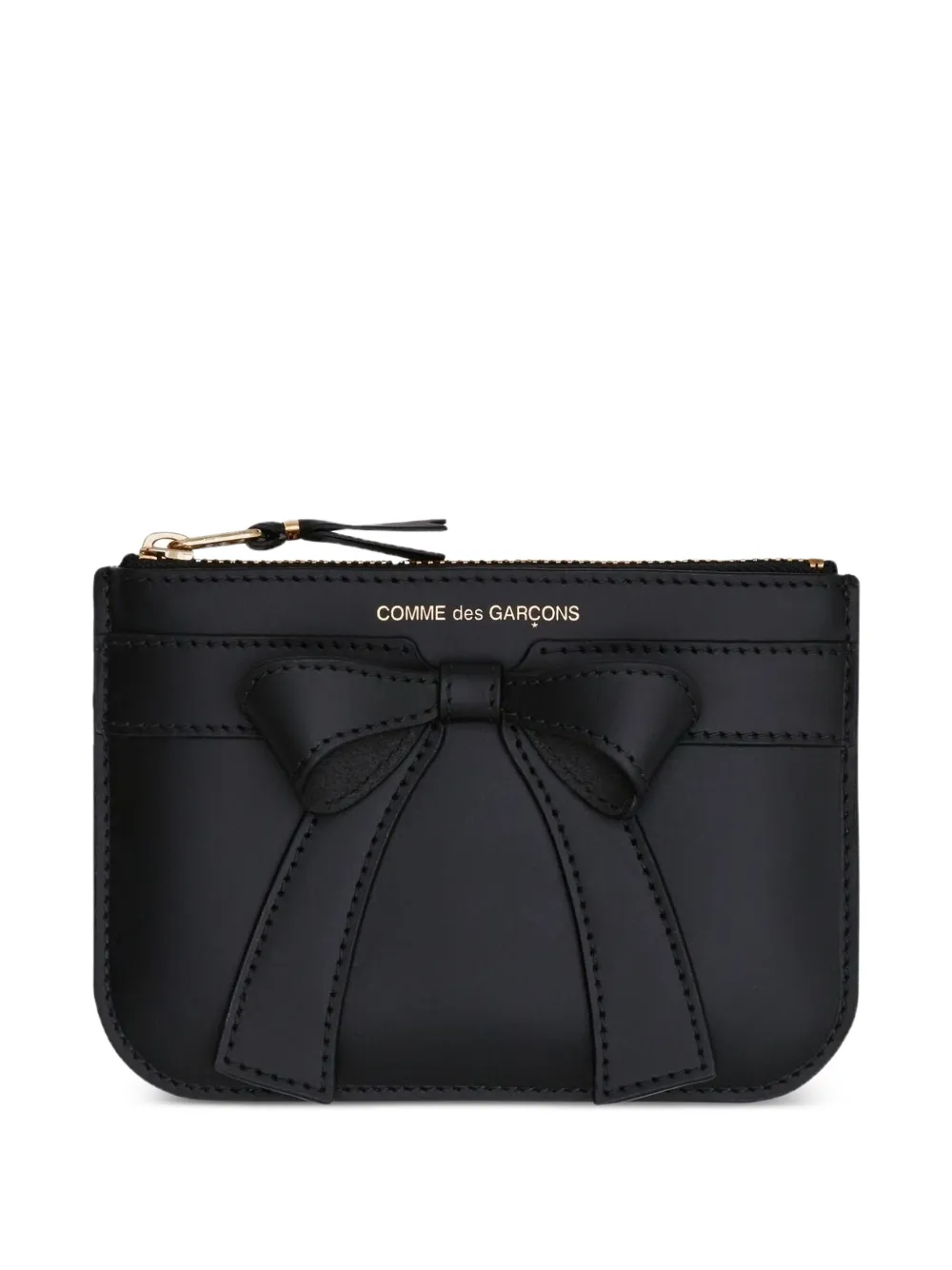 Comme Des Garçons Wallet Big Bow leather wallet - Nero