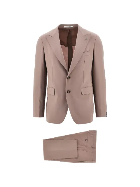 Tagliatore single-breasted peak-lapel suit