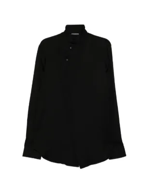 Julius Asymmetric Draped T-shirt | Black | FARFETCH