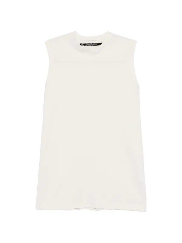 Julius Sleeveless crew-neck T-shirt | ニュートラル | FARFETCH JP
