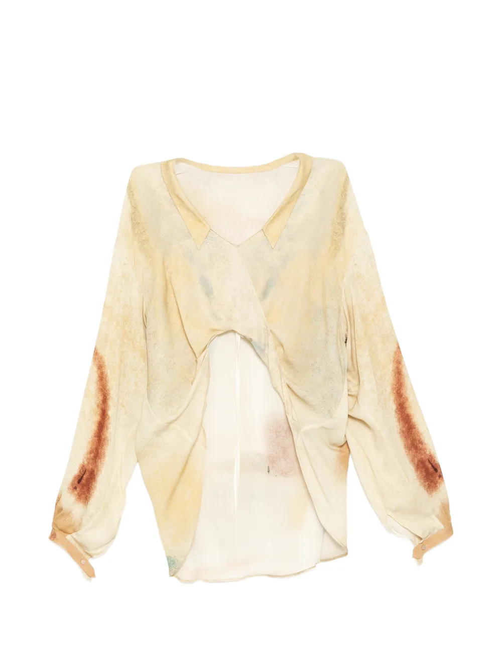 YANGKEHAN 3 Stars and Moon blouse - Toni neutri