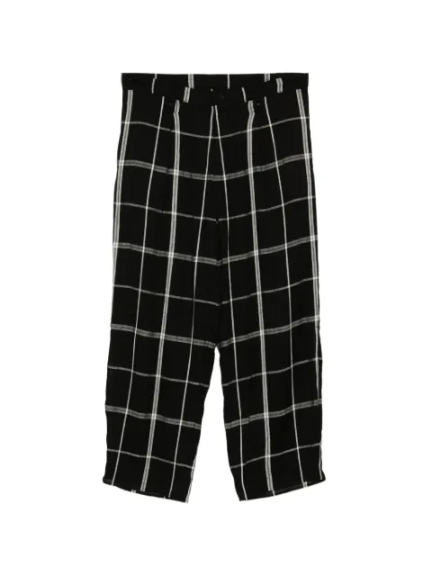 Limi Feu check-pattern trousers