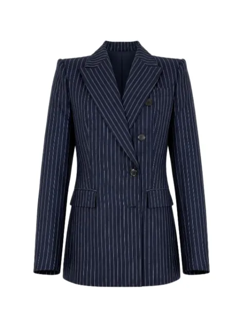 PINKO blazer a rayas diplomáticas
